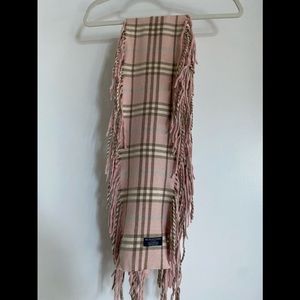 Burberry Nova Check Fringe Scarf